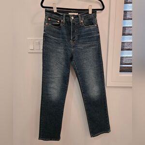 Levi's Classic Blue Straight Leg Jeans